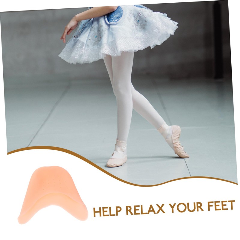 Baluue 1set Toe Sleeve Hidden Socks Toe Topper Socks High