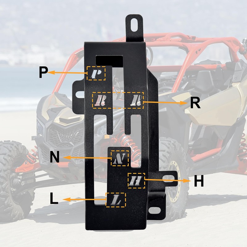 SAUTVS Heavy Duty Metal Quick Shifter Gate for Can-Am Maverick
