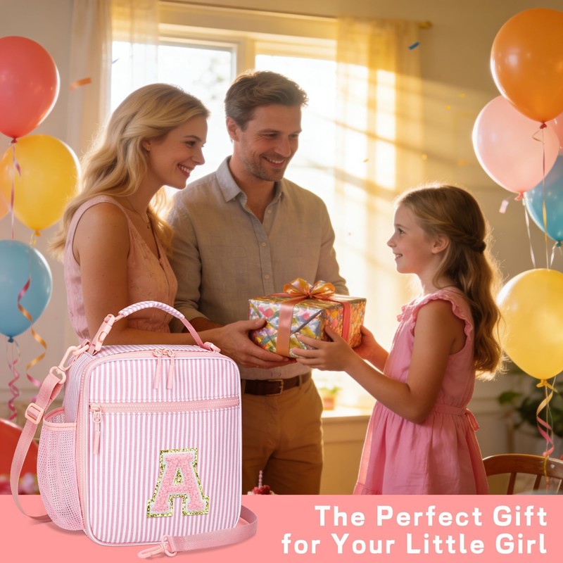 Insulated Lunch Bag Lunch Box for Kids Girls Back to