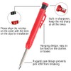 WANGCL Carpenter Pencil Set Mechanical Pencil Construction Pencils Marker Marking
