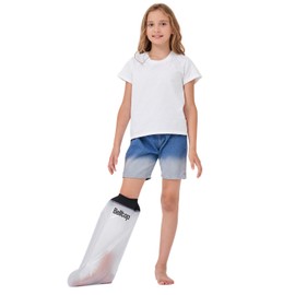 Cast protection waterproof leg - child. Shower protection leg - children. Water protection for plaster leg: bath & shower. Waterproof cast bandage: leg, knee & foot. Reusable plaster and bandage