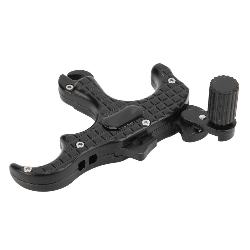 Aluminum Alloy Archery Bow Release Aid 3 Finger Thumb Caliper