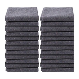 Happybuy 72" x 54" Moving Blankets, 21 lbs/dz, 12 Packs, Recycled Cotton, Heavy Duty Shipping Pads, Furniture & Appliance Protection
