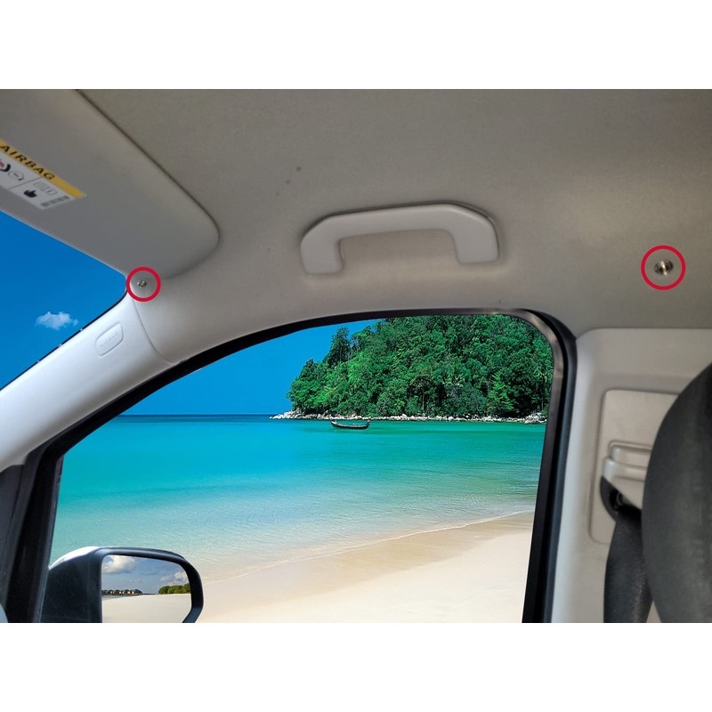 BREMER SITZBEZÜGE Blackout Front Window Curtains Compatible with Ford Transit