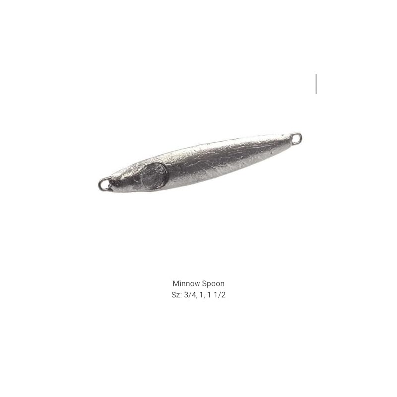 Do It Mold Minnow Spoon Lure Size 3/4, 1, 1