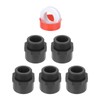 uxcell 5 Pcs 1-1/2" PVC Male Adapter Pipe Fitting Fit