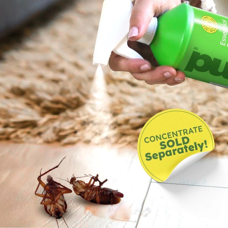 BugMD Empty Refillable Spray Bottle Pest Control Essential Oil Concentrate