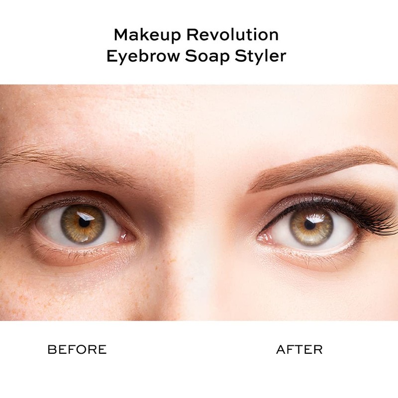 Makeup Revolution, Soap Styler + Eyebrow Wax 5 g