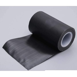 sunnytapefactory 1Roll 10m Black/White PTFE Teflon Tape Nonstick Tape 500℉ High-Temp Fiberglass Adhesive Tape (Black, 4-inch x 33FT)