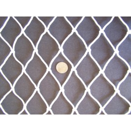 Safety Railing Netting 20' x 3.5' Safety Net Treehouse Boat Railing Net Cargo Nylon Netting 2" Inch #48