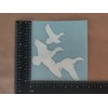 Duck Hunting Decals 4 Pack: Ducks Landing, Detailed Duck, Flying,