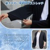 VICALLED Tailored Jacket, Men's, Summer Clothes, Cooling Jacket, UV Protection,