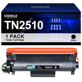 KEENKLE TN2510 Compatible with Brother TN2510 TN2510XL Toner Multipack for Brother MFC L2800DW MFC L2827DW MFCL2835DW MFC-L2860DWE HL-L2400DWE HL-L2445DW DCP-L2665DW DCP-L2620DW DCP-L2620DW