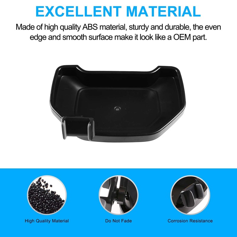 TOYCIDFG Dashboard Storage Tray with Phone Holder Compatible with Toyota