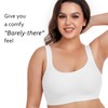 Gailife Womens Wireless Push Up Bras for Women No Underwire