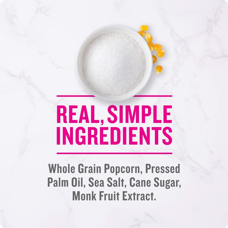 Angie's BOOMCHICKAPOP Lightly Sweet Kettle Corn Microwave Popcorn, (6) 3.29