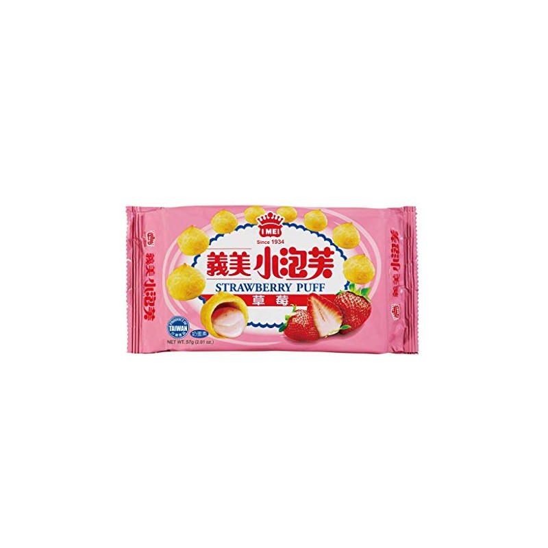 I Mei Strawberry Puff 57gm