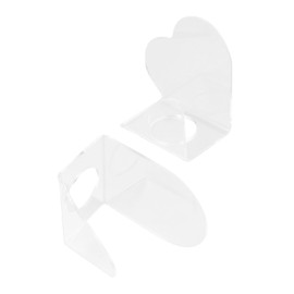 Minkissy 2pcs Makeup Mixing Palette for Foundation Eyeshadow and Cremes Lightweight Handheld Design for Travel and Custom Shade Creation