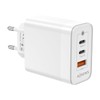 AISENS - ASCH-65W3P007-W - Charger GAN 65W, 2XUSB-C PD3.0 QC4.0,