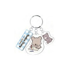 Sun-Star Stationery S8345570 Koala Picture Diary, Keychain, 3 Layers, Acrylic, Picture Diary