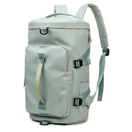 Honesty Mouth Backpack, Women's, Men's, Sports Bag, Boston Bag, Travel, Gym, 3-Way, Large Capacity, Waterproof, Shoe Storage, 06: Green
