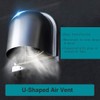 Hopbucan 4Inch 100mm Waterproof Stainless Steel Vent Vent Hood Anti-