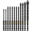 TITGGI 12PCS Masonry Drill Bit Set - Professional Concrete Drill