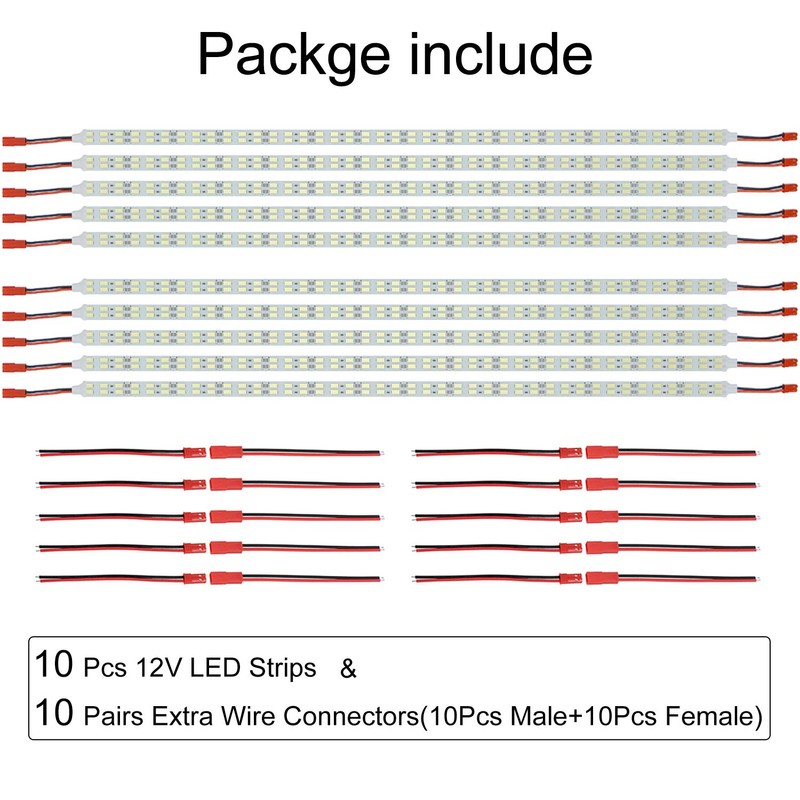 Under Cabinet LED Lighting 10Pack Rigid DC 12V LED Light