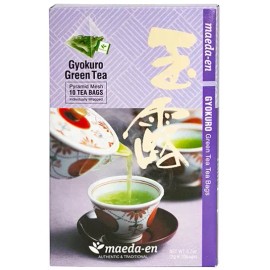 Maeda-En Japanese Gyokuro Green Tea Tea Bags (2g x 10 teabags) Made in Japan