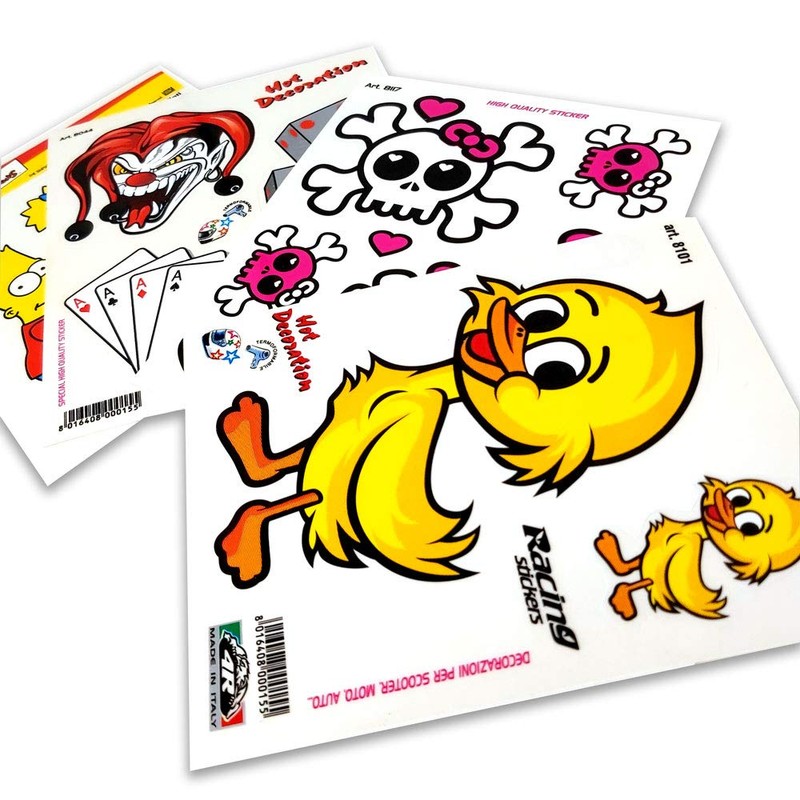 4R Quattroerre.it 8042 Sticker Woodpecker 13.5 x 16 cm