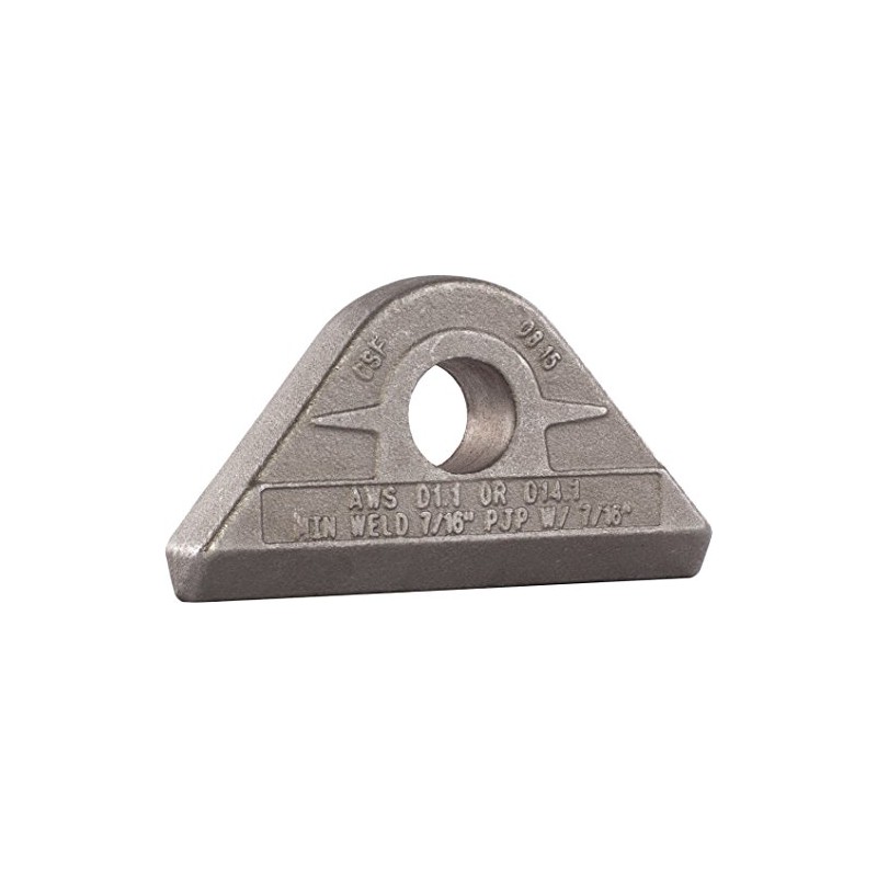 MAG-MATE PE0650 Weld-On Pad Eye, Made of A36 Weldable Carbon