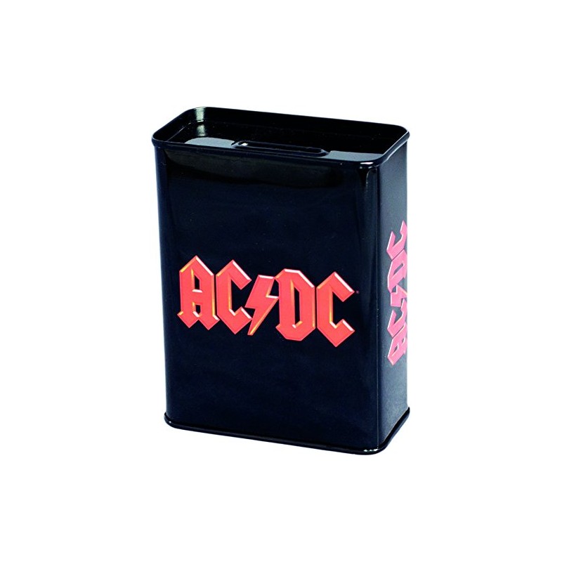 Sound and MTACDC01 Money Box with AC/DC Metal Wall Art,