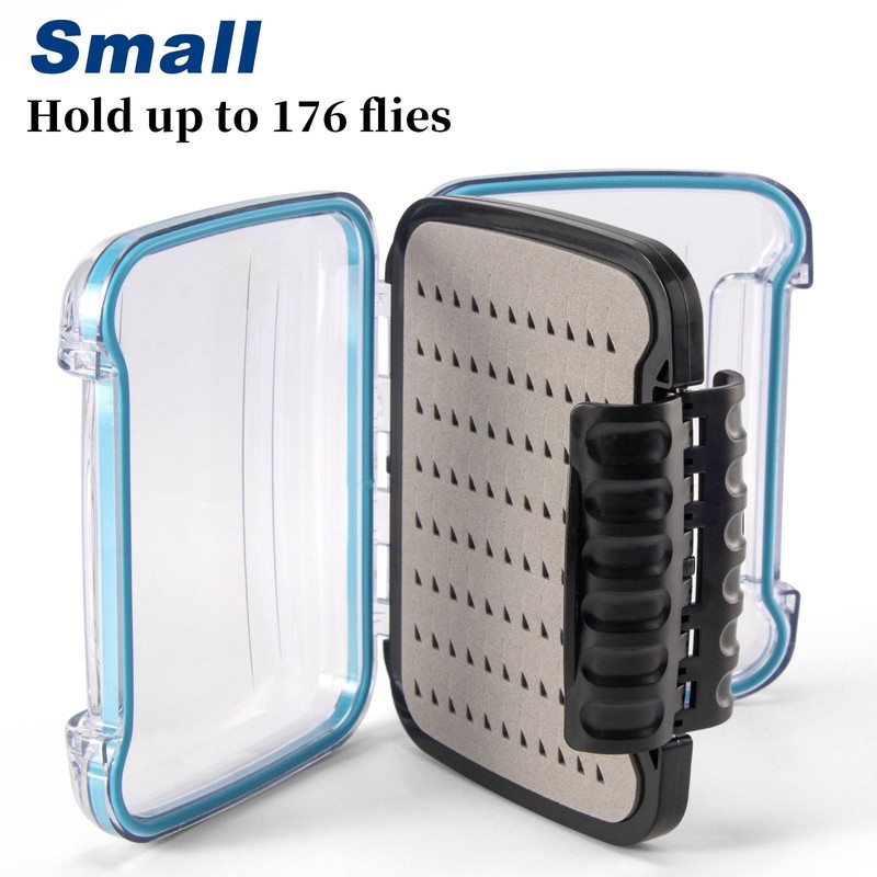 Dr.Fish Fly Fishing Box Flies Case Jig Box Waterproof Lightweight