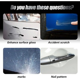 5 Seconds Car Scratch Repair Paste, Car Scratch Remover for Vehicles, Fix Car Scratch Car Paint Repair Scratch Removal, Car Paint Scratch Repair Polishing Wax Kit for Car Deep Scratches