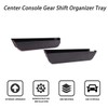 JONKOKO ABS Black Car Shifter Storage Box, Gear Shift Console