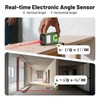 Huepar Laser Distance Measure 330Ft.Digital Rechargeable Laser Measuring Tool with