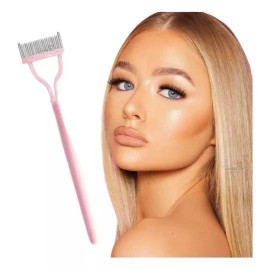 Rizador con Peine pestañas Cepillo Peine De Belleza Maquillaje Separador Para Pestañas
