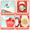 deAO Washing Machine Toy for Children, Mini Simulation Washing Machine