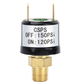 Pressure Switch 120-150 Psi 110-220V Air Compressor Pressure Switch for Vehicle Spring Systems, Tractors, Air Pumps, Air Compressors