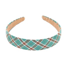 axy HRKD1 Set of 2 Classic Vintage Headbands, Women's Headbands, Set of 2, Blue