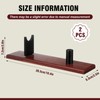 Yookeer 2 Pcs Knife Display Stand Fixed Blade Holder Case