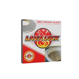 LavaLock® Self Stick BBQ Gasket Grey High Temp Smoker Gasket Charcoal Grill Seal - Factory Shorts (6 ft x 1/8 x 1/2w Self Stick, Grey High Temp)