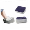 COHEALI 2pcs Inflatable Foot Rest Pillow Flocking Pvc Foot Massage