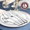 OVENTE 24-Piece Silverware Set Service for 6, Durable Stainless Steel