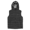 Heated Vest Three Level Temperature Adjustment Waterproof Black Electric Heating