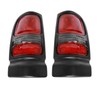 TRQ 2 Piece Driver & Passenger Side Tail Light Assembly