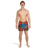 Speedo Traje de baño para Hombre, Longitud Corta, Estampado Redondo