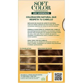 Soft Color Tinte Semi Permanente 50 Castaño Claro
