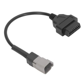 Reemplazo de Adaptador de Cable de Diagnóstico de 6 Pines a 16 Pines para CAN-AM MOTO ATV UTV Motocicleta, Cable de Escáner OBDII para ELM 327 V.1.5 a la Computadora