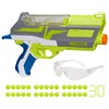 Nerf Hyper Impulse-40 Blaster, 30 Nerf Hyper Rounds, Spring-Open Instant